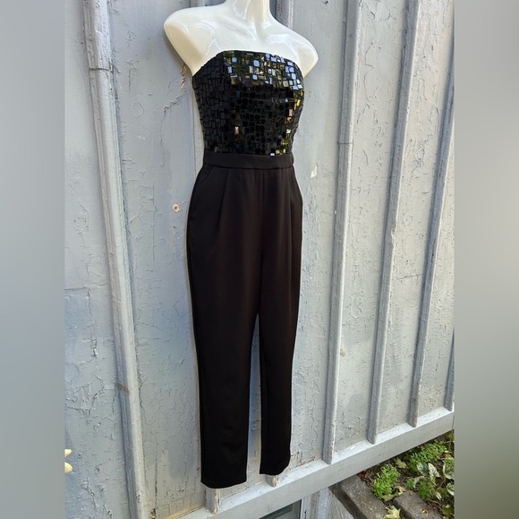 Alice + Olivia sequinned sleeveless jumpsuit, size 0 - Picture 5 of 11